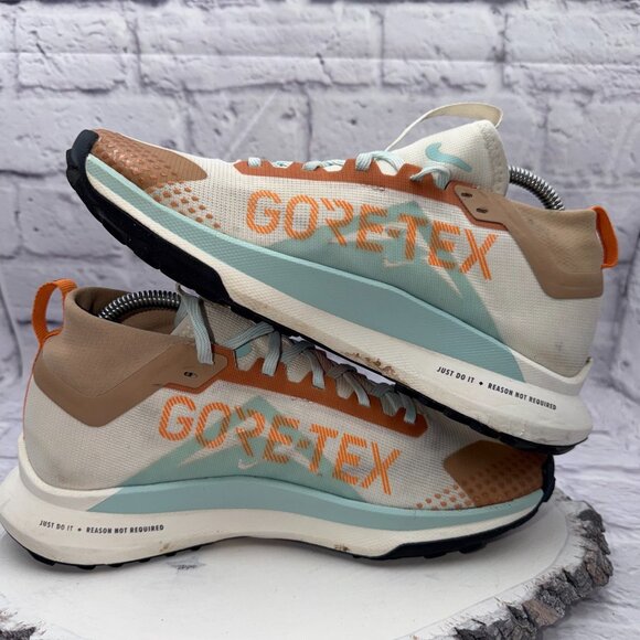 Nike Women's React Pegasus Trail 4 GTX 'Have a Nice Day' Gore-Tex Shoes Size 8 - Picture 8 of 14